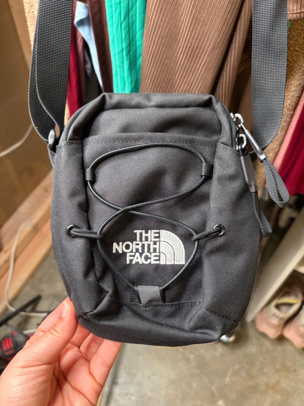 The North Face Black Mini Belt/Crossbody Pouch